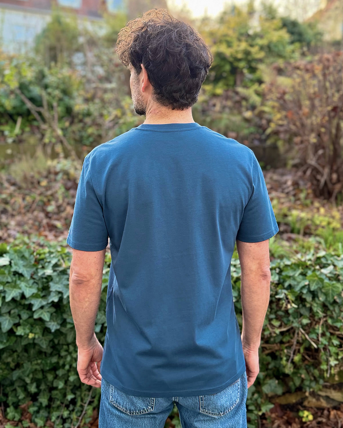 T-Shirt OLI <span>in Ozean</span> – Bild 3