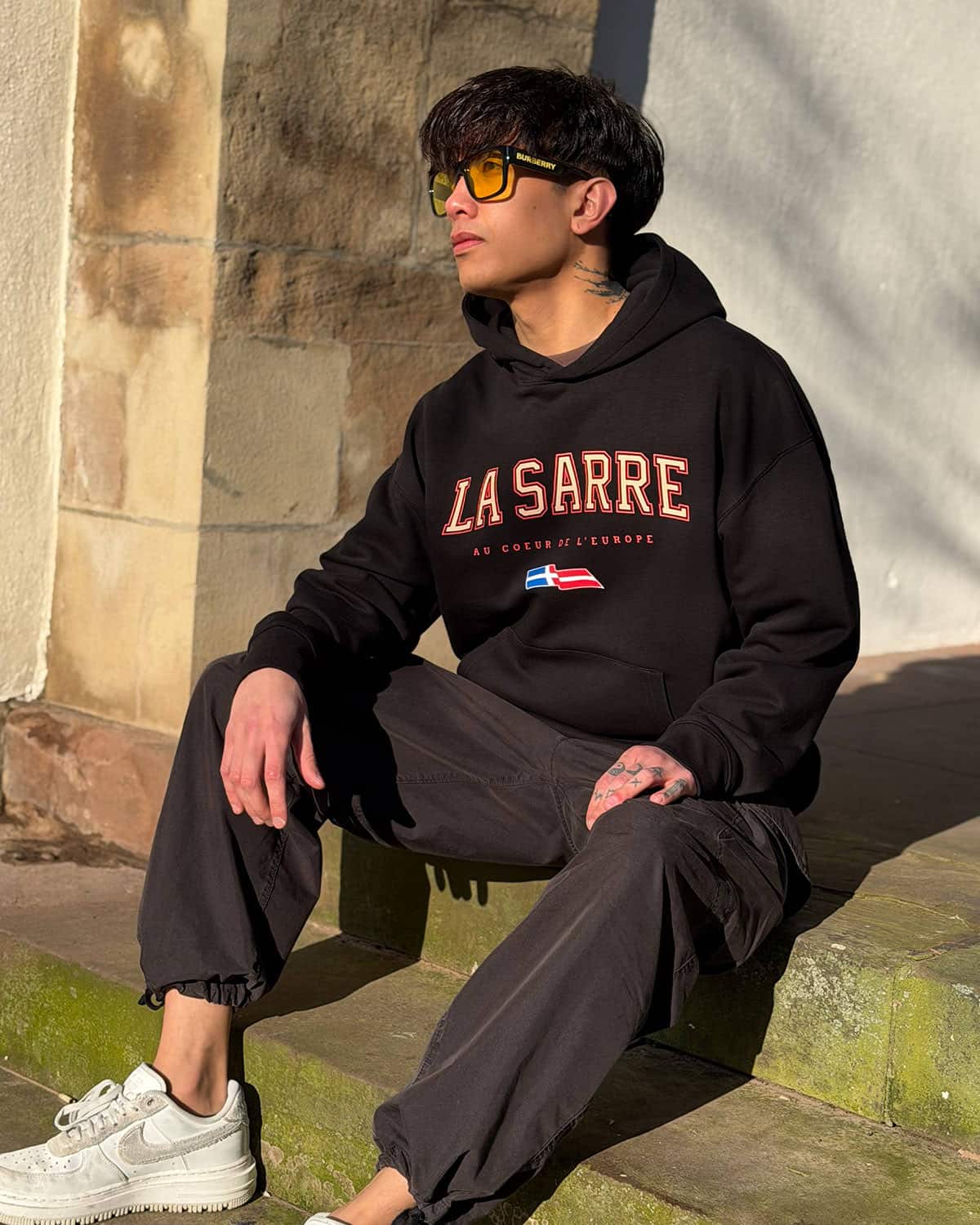 Oversized Hoodie JONAS <span>in Schwarz V1</span>
