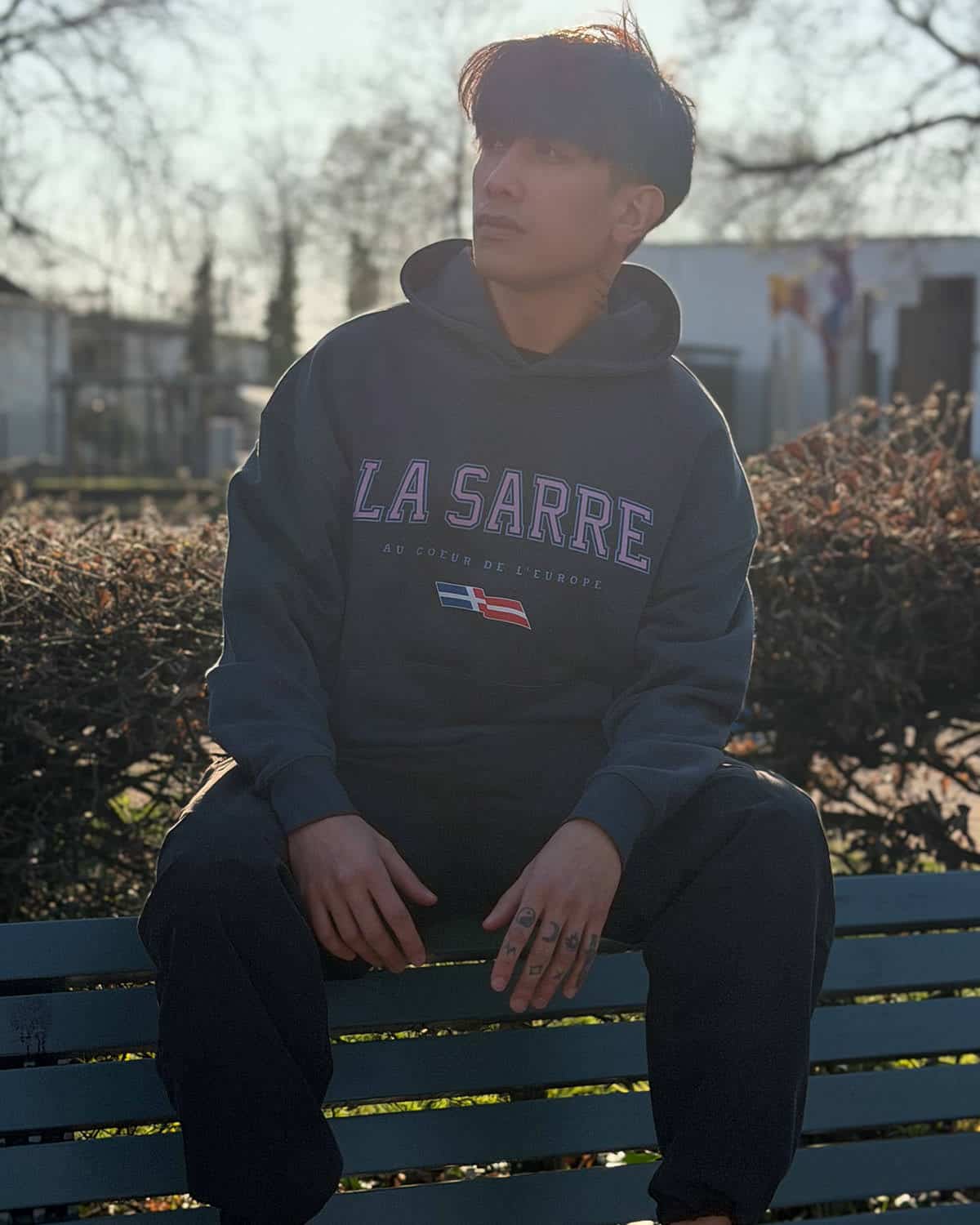 Oversized Hoodie JONAS <span>in Graphit V1</span> – Bild 4