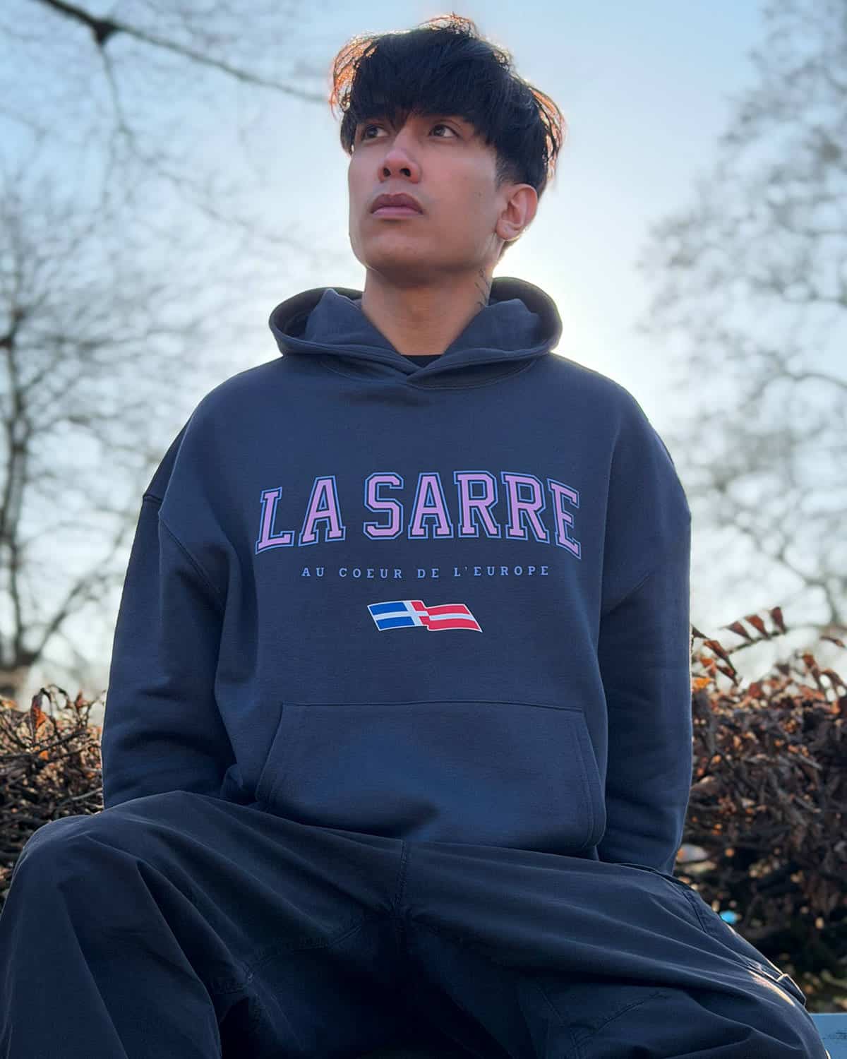 Oversized Hoodie JONAS <span>in Graphit V1</span> – Bild 2