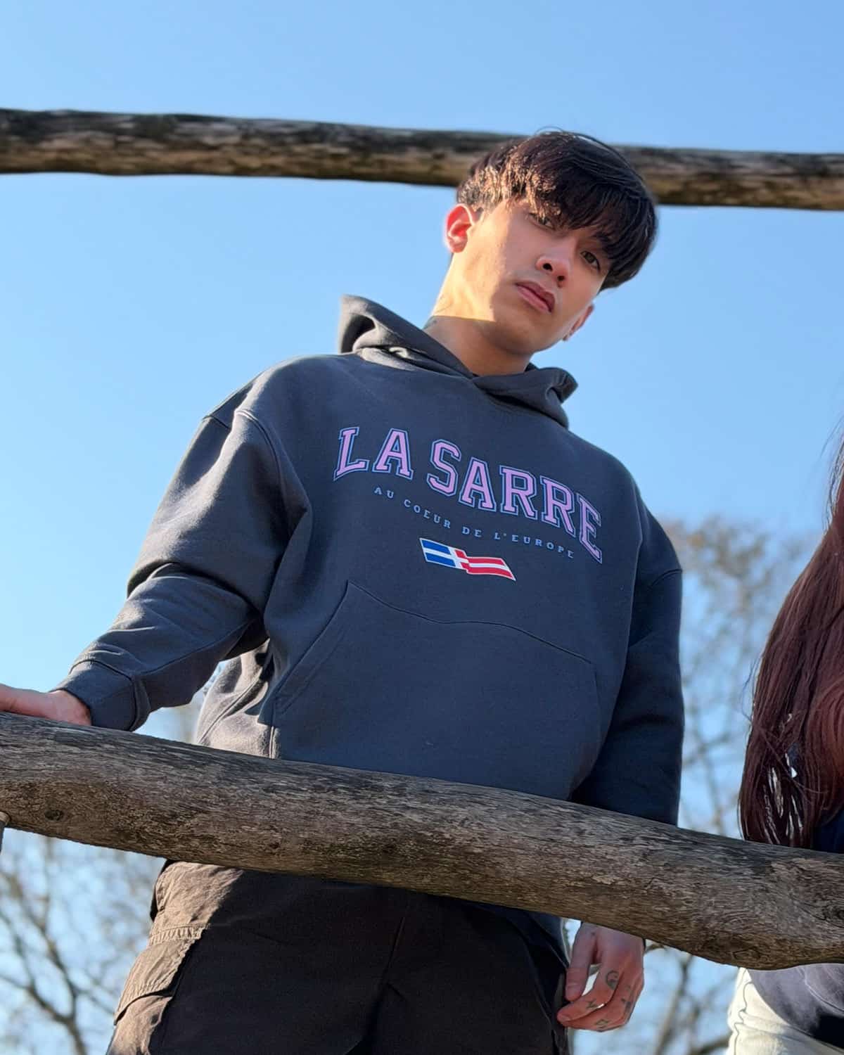 Oversized Hoodie JONAS <span>in Graphit V1</span>