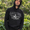 Hoodie SASCHA/SASKIA <span>in Schwarz</span>