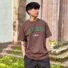 Oversized T-Shirt SANDRO/SYLVIA <span>in Mocca V1</span> – Bild 2
