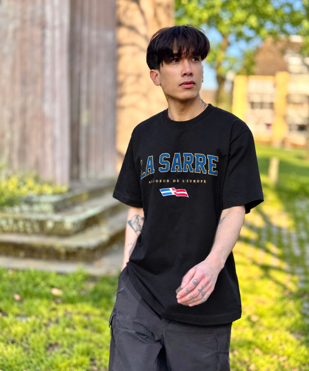 Oversized T-Shirt SANDRO/SYLVIA <span>in Schwarz V3</span>