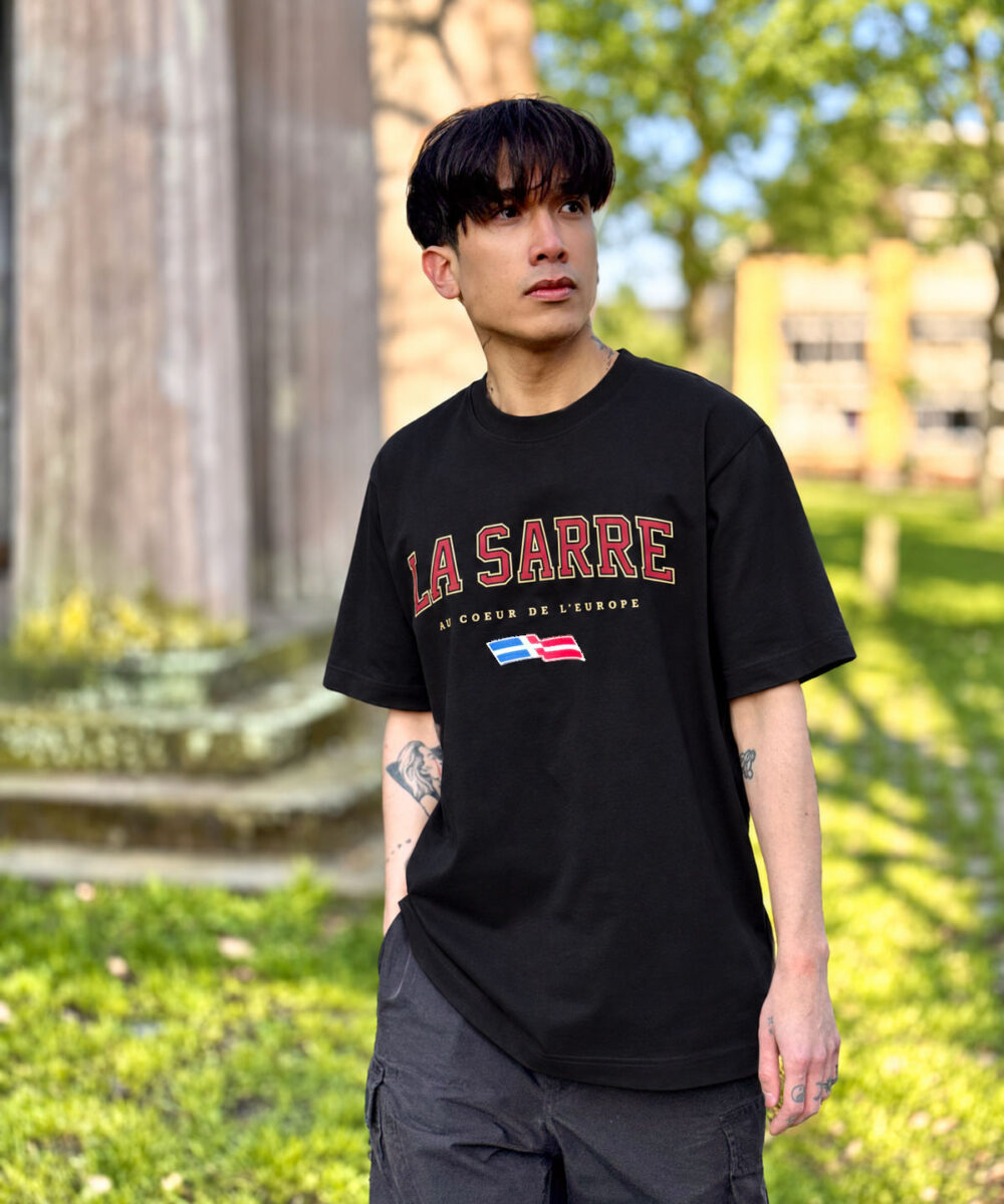 Alternative view of Oversized T-Shirt SANDRO/SYLVIA <span>in Schwarz V2</span>