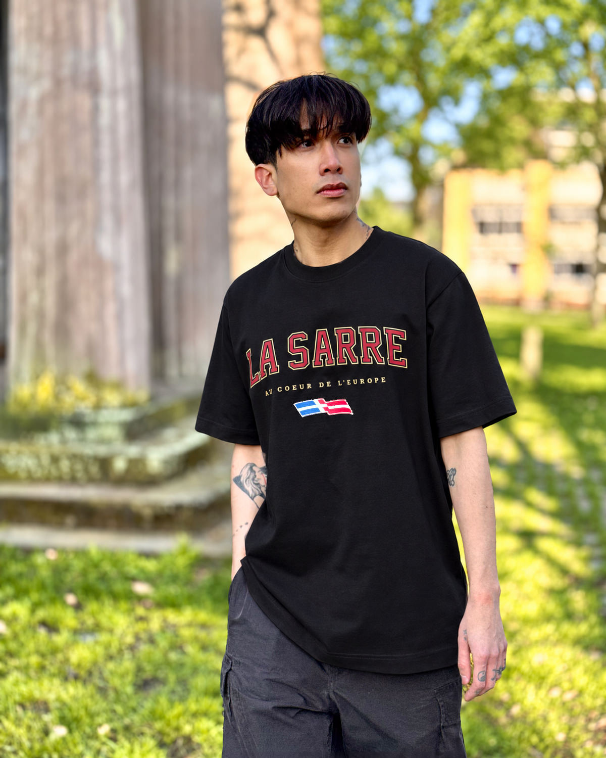 Oversized T-Shirt SANDRO/SYLVIA <span>in Schwarz V2</span> – Bild 2