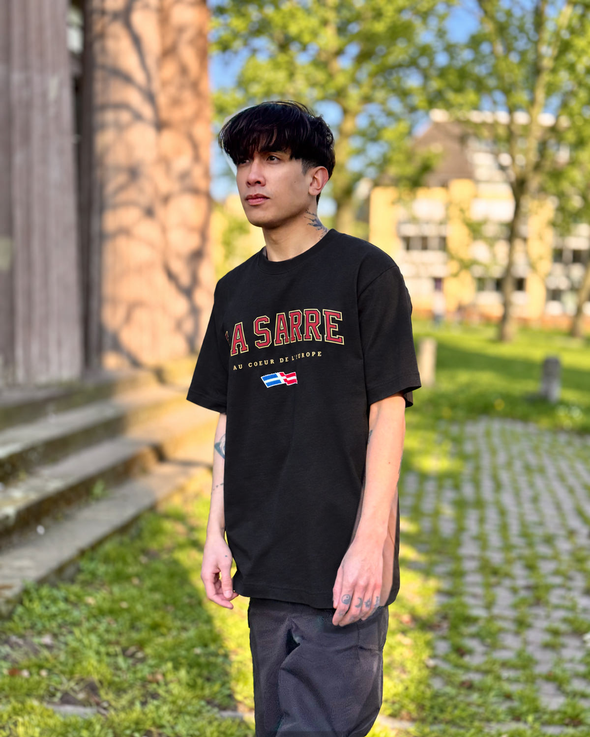 Oversized T-Shirt SANDRO/SYLVIA <span>in Schwarz V2</span> – Bild 6