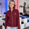 Zipper-Hoodie MARCUS/MARINA <span>in Bordeaux</span>