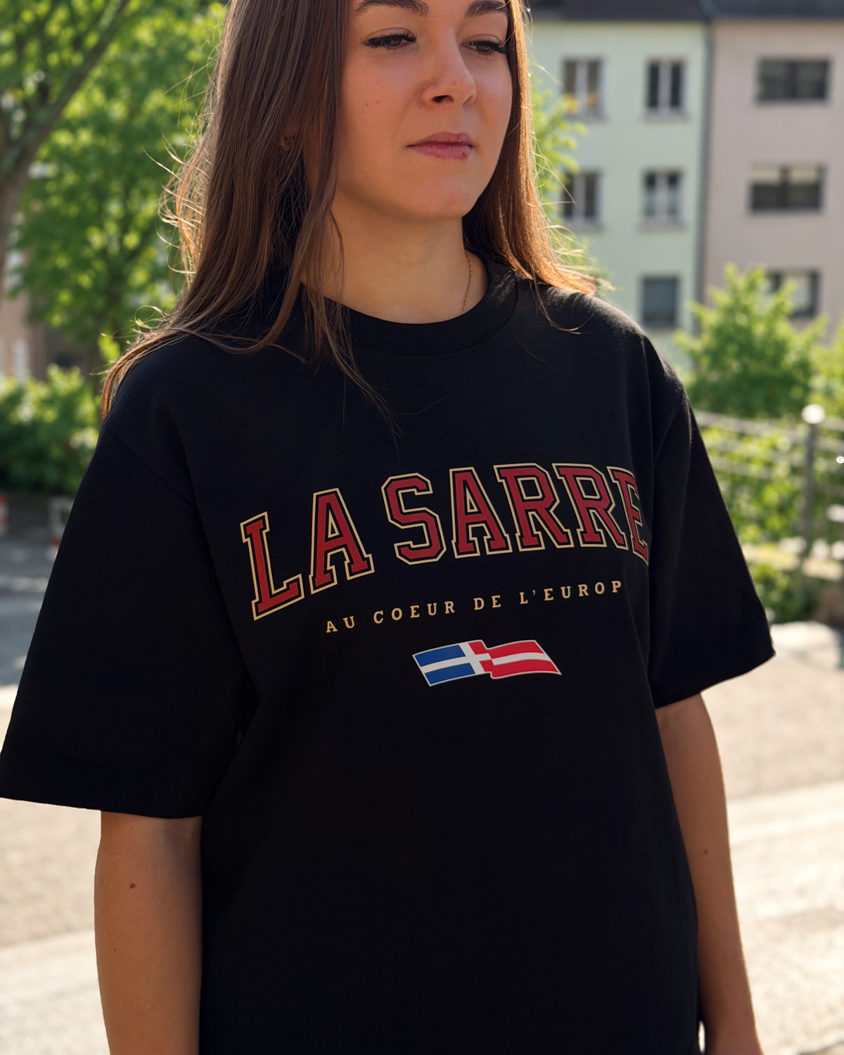 Oversized T-Shirt SANDRO/SYLVIA <span>in Schwarz V2</span> – Bild 3