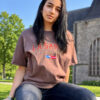 Oversized T-Shirt SANDRO/SYLVIA <span>in Mocca V2</span> – Bild 2