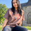 Oversized T-Shirt SANDRO/SYLVIA <span>in Mocca V2</span> – Bild 6
