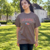 Oversized T-Shirt SANDRO/SYLVIA <span>in Mocca V2</span> – Bild 5
