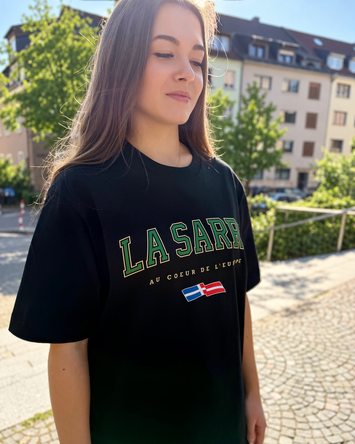 Oversized T-Shirt SANDRO/SYLVIA <span>in Schwarz V1</span> – Bild 3