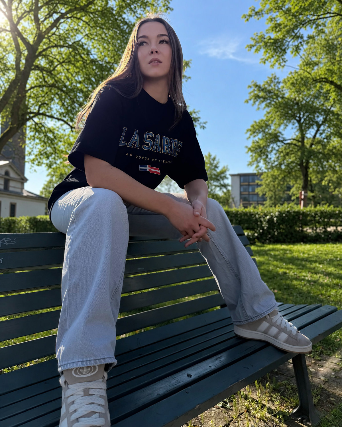 Oversized T-Shirt SANDRO/SYLVIA <span>in Schwarz V3</span> – Bild 7