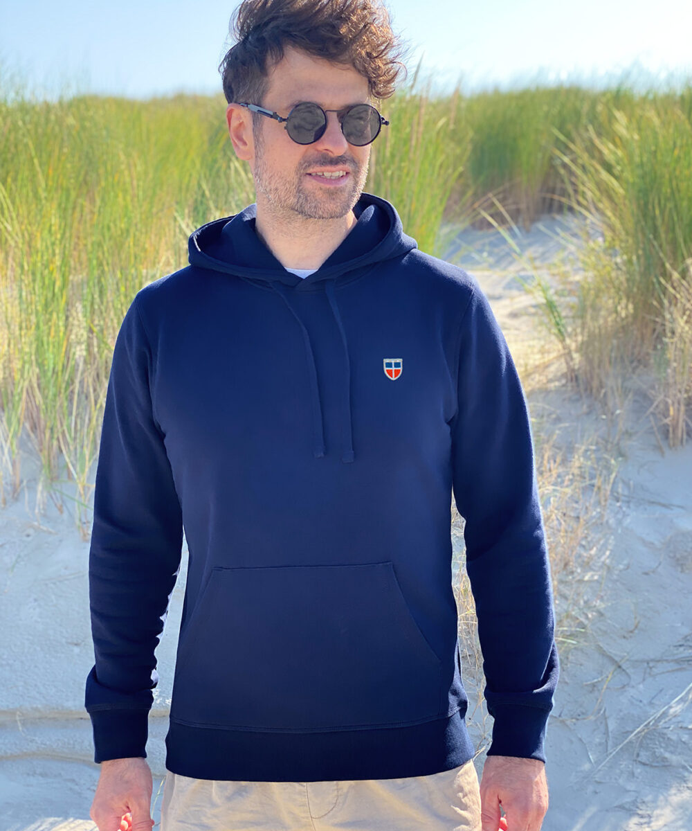 Alternative view of Hoodie NILS/NELE <span>in Navy</span>