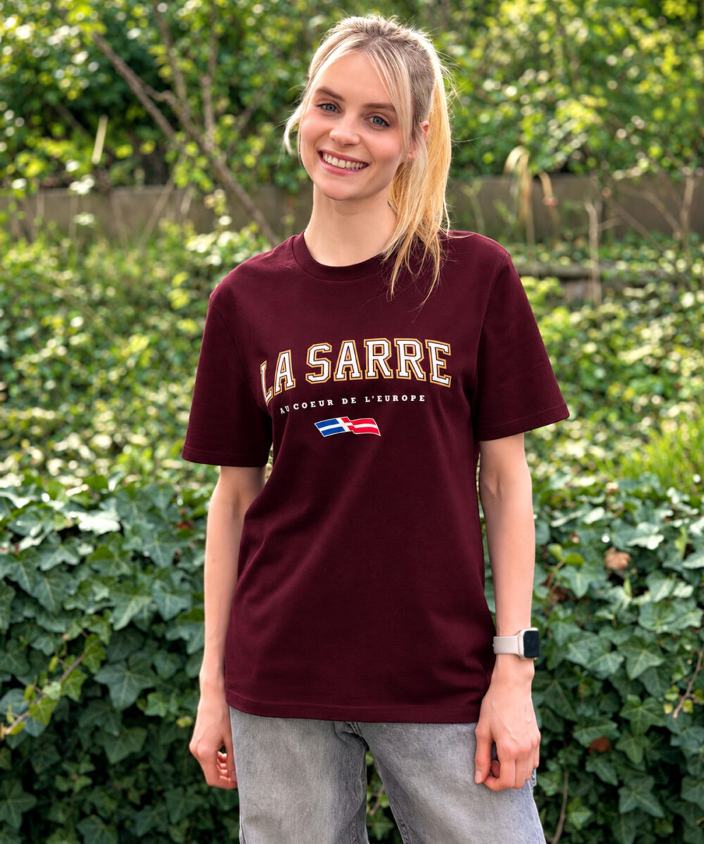 Alternative view of T-Shirt OLI/OLIVIA <span>in Bordeaux</span>
